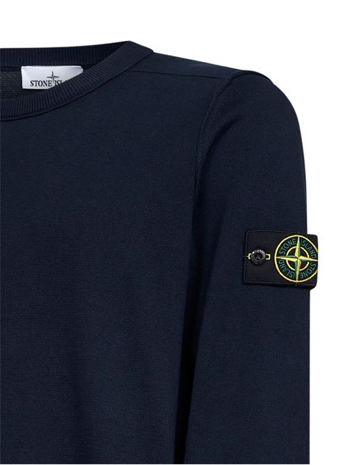 Maglione girocollo con logo STONE ISLAND | L1S155100053S00B2V0020